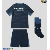 Otroški Nogometni dresi Feyenoord Gostujoči 2025-26 Kratek Rokav (+ Kratke hlače)